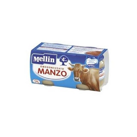 Mellin Omogeneizzati Al Manzo 2 X 80 Gr