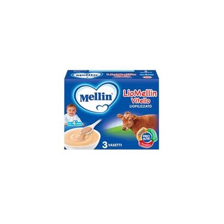 Mellin Liofilizzato Di Carne Di Vitello 3 X 10 Gr