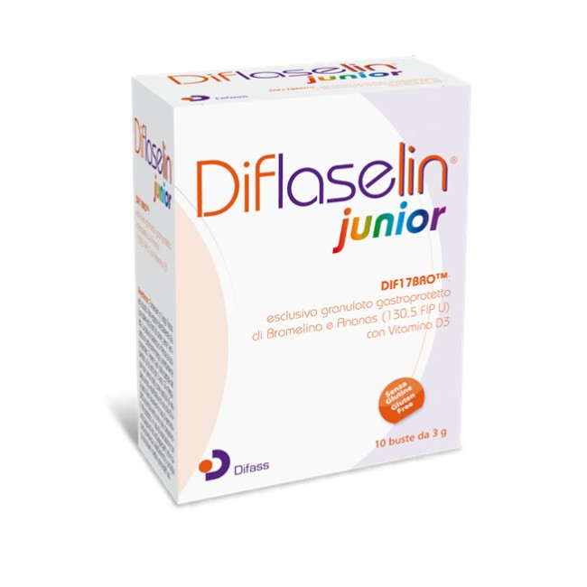 Difass Diflaselin Junior 10 Bustine Da 3g