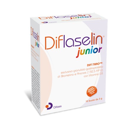 Difass Diflaselin Junior 10 Bustine Da 3g