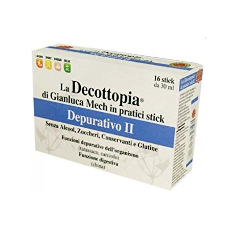 Decottopia Depurativo Ii 16 Stick X 30ml