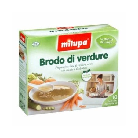 Milupa Brodo Di Verdure 10 Buste 10 Gr