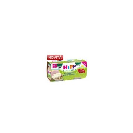 Hipp Biologico Formaggino E Prosciutto 2 X 80 Gr