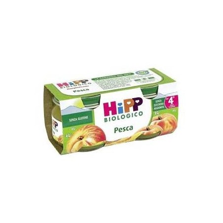 Hipp Bio Omogeneizzato Biologico Pesca 2 X 80 Gr