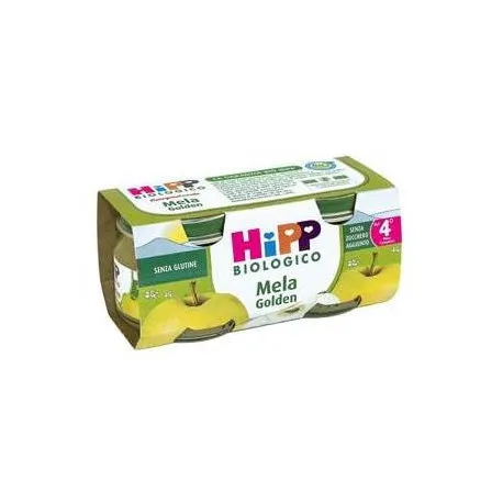 Omogeneizzati Hipp bio omogeneizzato mela golden 2 x 80 g