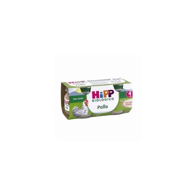 Hipp Bio Omogeneizzato Biologico Pollo 2 X 80 Gr