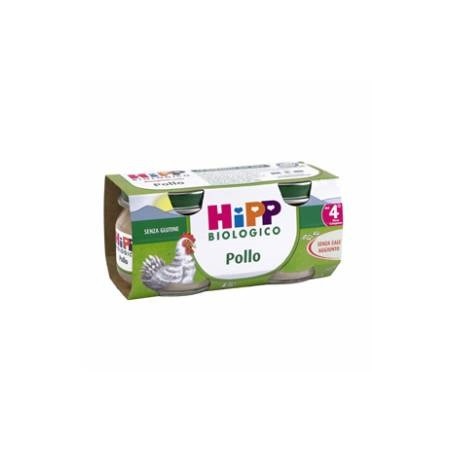 Hipp Bio Omogeneizzato Biologico Pollo 2 X 80 Gr