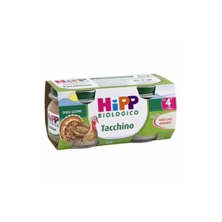 Hipp Bio Omogeneizzato Biologico Tacchino 2 X 80 Gr