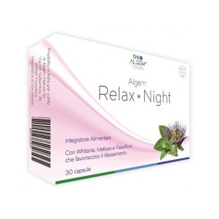 Algem Relax Night 30 Capsule