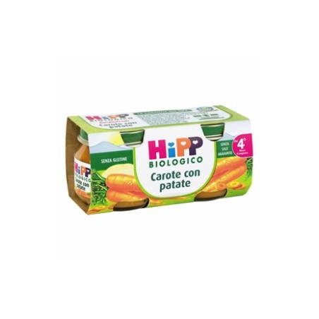 Hipp Bio Omogeneizzato Biologico Carote Con Patate 2 X 80 Gr