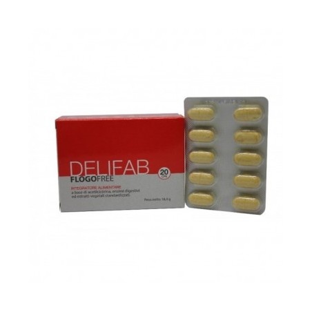 Elifab Delifab Flogofree 20 Compresse