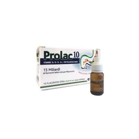 Prolac Fermenti Lattici 15mld 10 Flaconcini 8ml