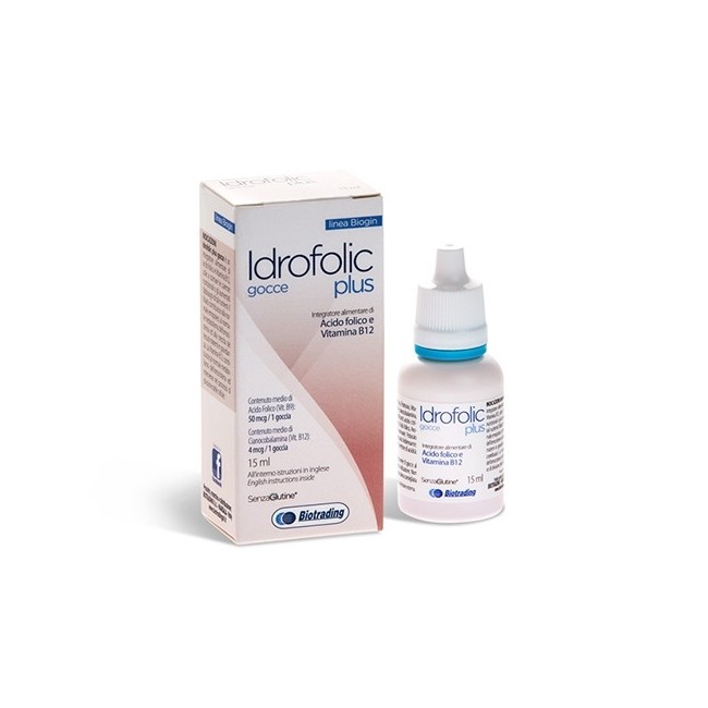 Biotrading Idrofolic Plus Gocce 15ml