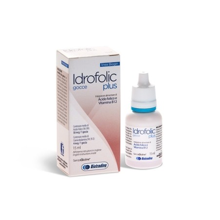 Biotrading Idrofolic Plus Gocce 15ml