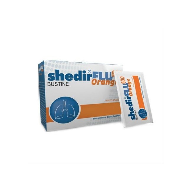 Shedirpharma Shedirflu 600 Orange 20 Bustine