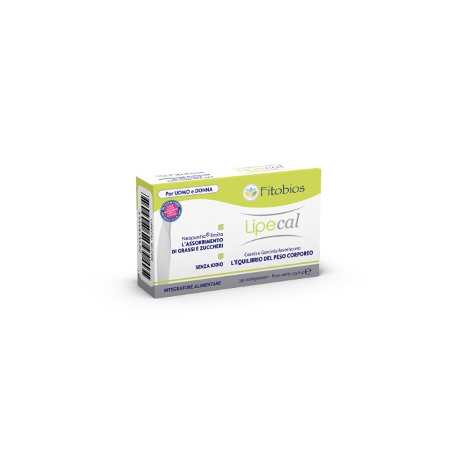 Fitobios Lipecal 30 Compresse 1120mg