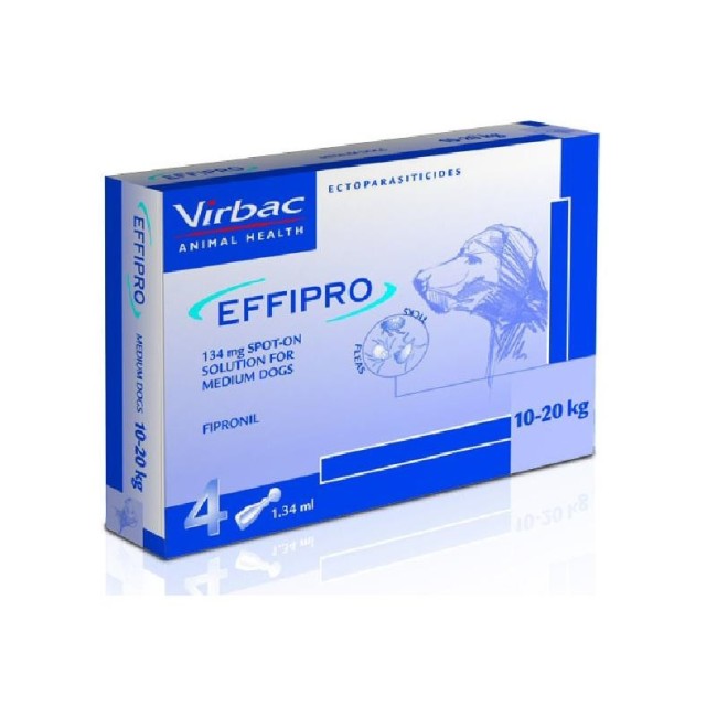 Effipro Spoton 4 Pipette Cane 134 Mg