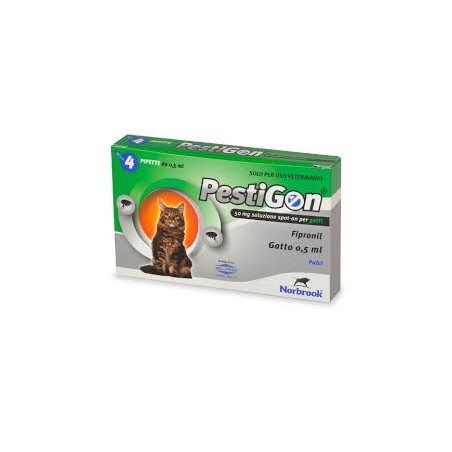 Pestigon Spoton 50 Mg Gatti 4 Pipette