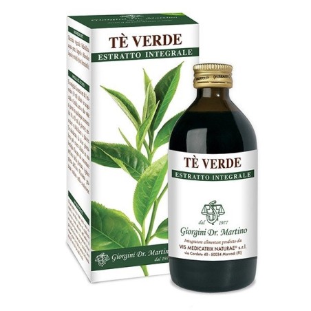 Dr Giorgini Te Verde Estratto Integrale 200ml