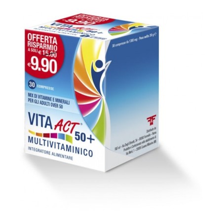 Vita Act 50+ Multivitaminico 30 Compresse