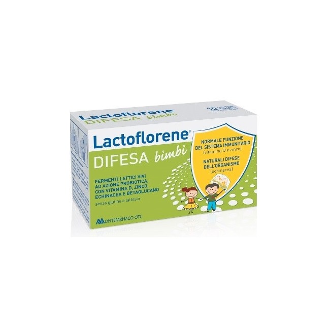 Lactoflorene Difesa Bimbi 10 Flaconi