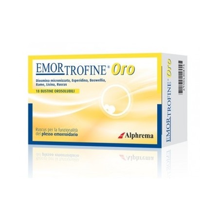 Alphrema Emortrofine Oro 18 Bustine