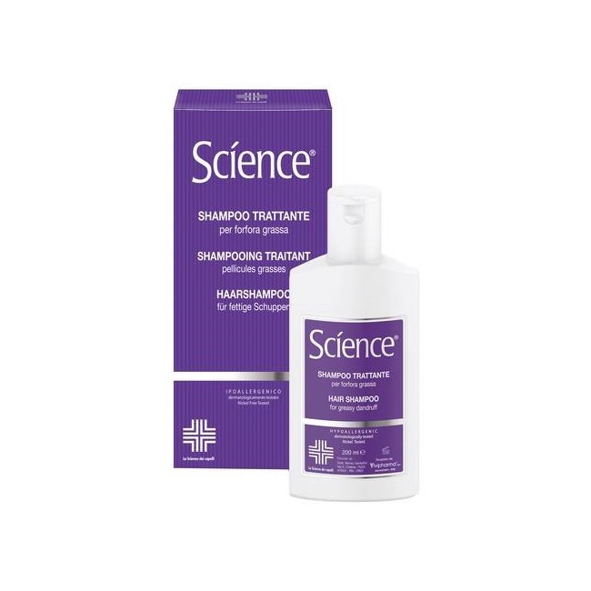 Science Shampoo Forfora Grassa 200ml