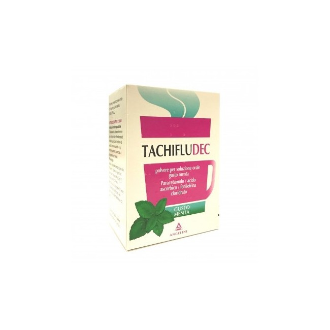 Angelini Tachifludec* 10 Bustine Menta