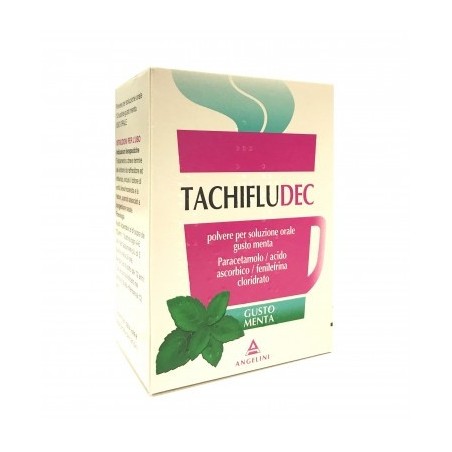 Angelini Tachifludec* 10 Bustine Menta