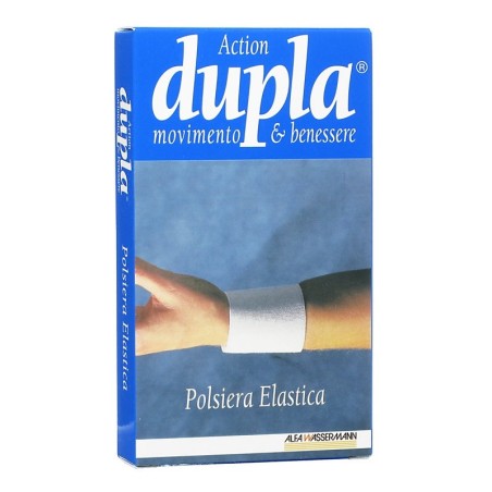 Dupla Polsiera Elastica Blu Taglia M