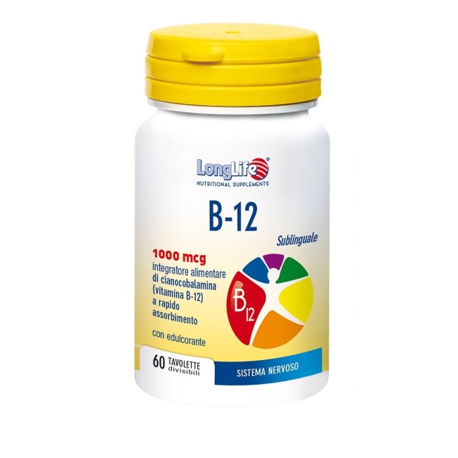 Longlife B12 1000mcg 60 Compresse