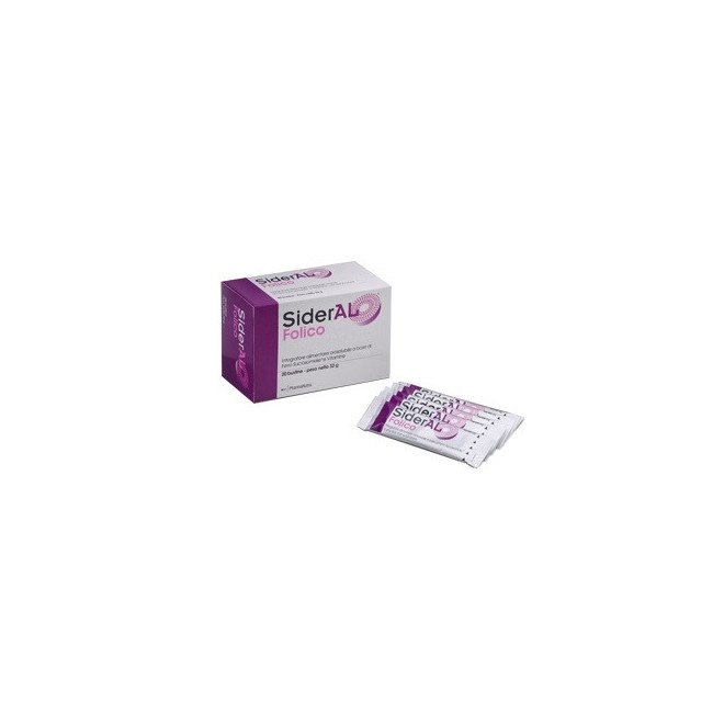 Sideral Folico 30mg 20 Bustine Orosolubili