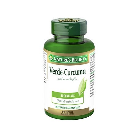 Nature's Bounty Verde Curcuma 60 Capsule