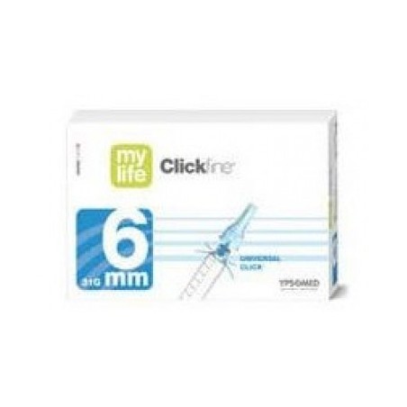 Ago Clickfine 6 Mm 31 G 100 Pezzi