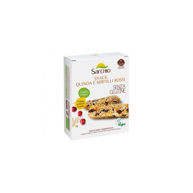 Sarchio Snack Quinoa Mirtilli Rossi 20g