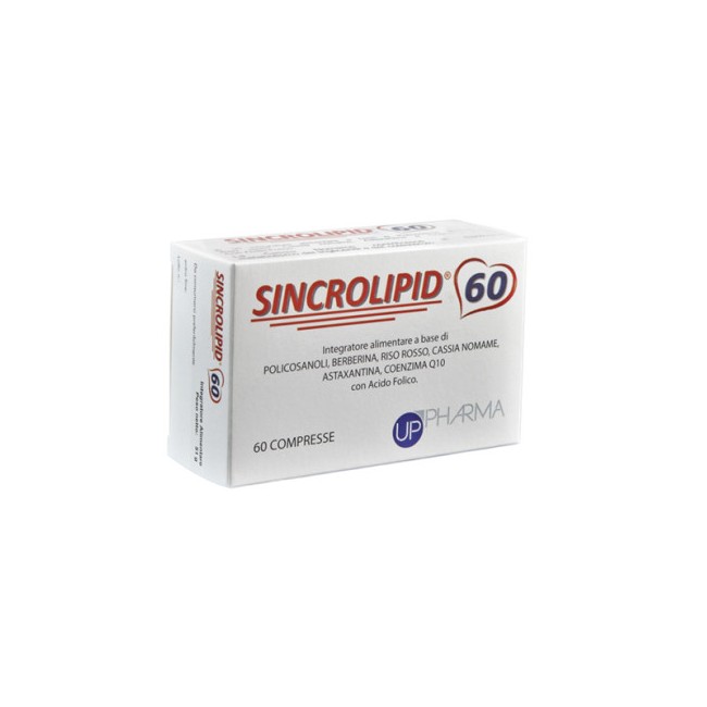 Up Pharma Sincrolipid 60 Compresse 4 Pezzi