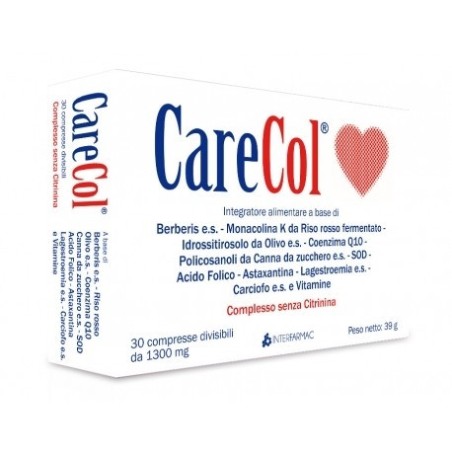 Interfarmac Carecol 30 Compresse 6 Pezzi