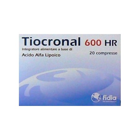 Tiocronal 600 20 Compresse 6 Pezzi