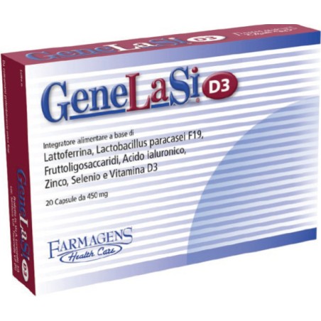 Genelasi D3  20 Capsule 450mg 6 Pezzi