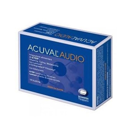 6 Confezioni Acuval Audio 400 14 Bustine integratore per l'udito