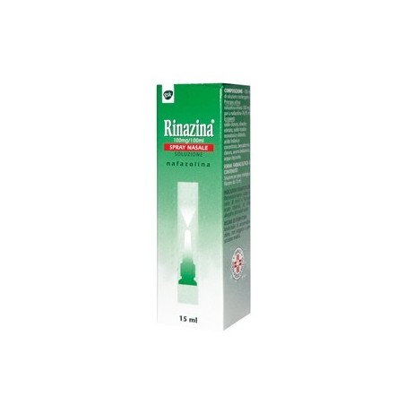 Rinazina*spray Nasale 15ml 0,1% 4 Pezzi