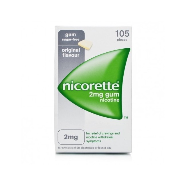 Nicorette*105 Gomme Masticabili 2mg 3 Pezzi