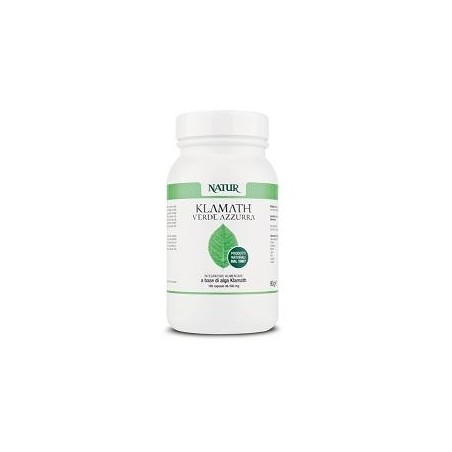 Klamath Verde Azzurra 60 Capsule 500 Mg 4 Pezzi