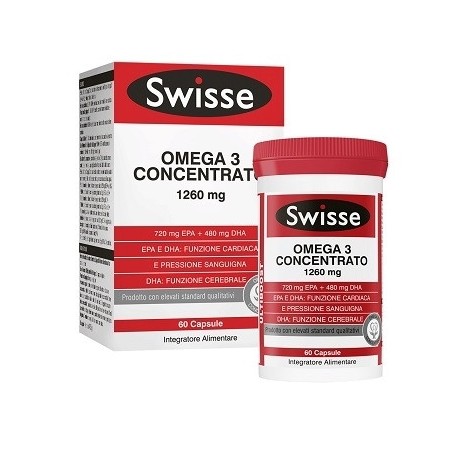 Swisse Omega 3 Concentrato 60 Capsule 4 Pezzi