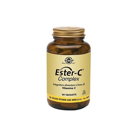 Solgar Ester C Complex 60 Tavolette 6 Pezzi