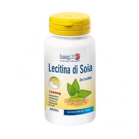 Longlife Lecitina Di Soia 1200mg  60 Perle