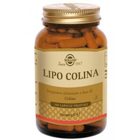 Solgar Lipo Colina 100 Capsule Vegetali