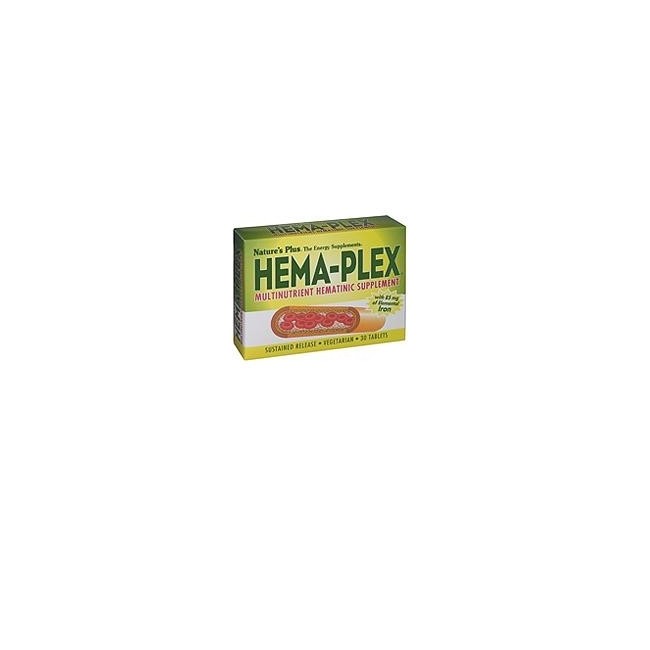 Hema Plex Ferro Organico 30 Tavolette 6 Pezzi