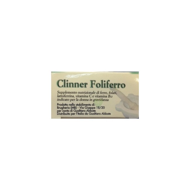 Clinner Foliferro 30 Compresse 6 Pezzi