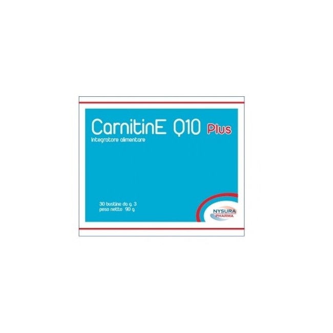 Carnitine Q10 Plus 30 Bustine 6 Pezzi